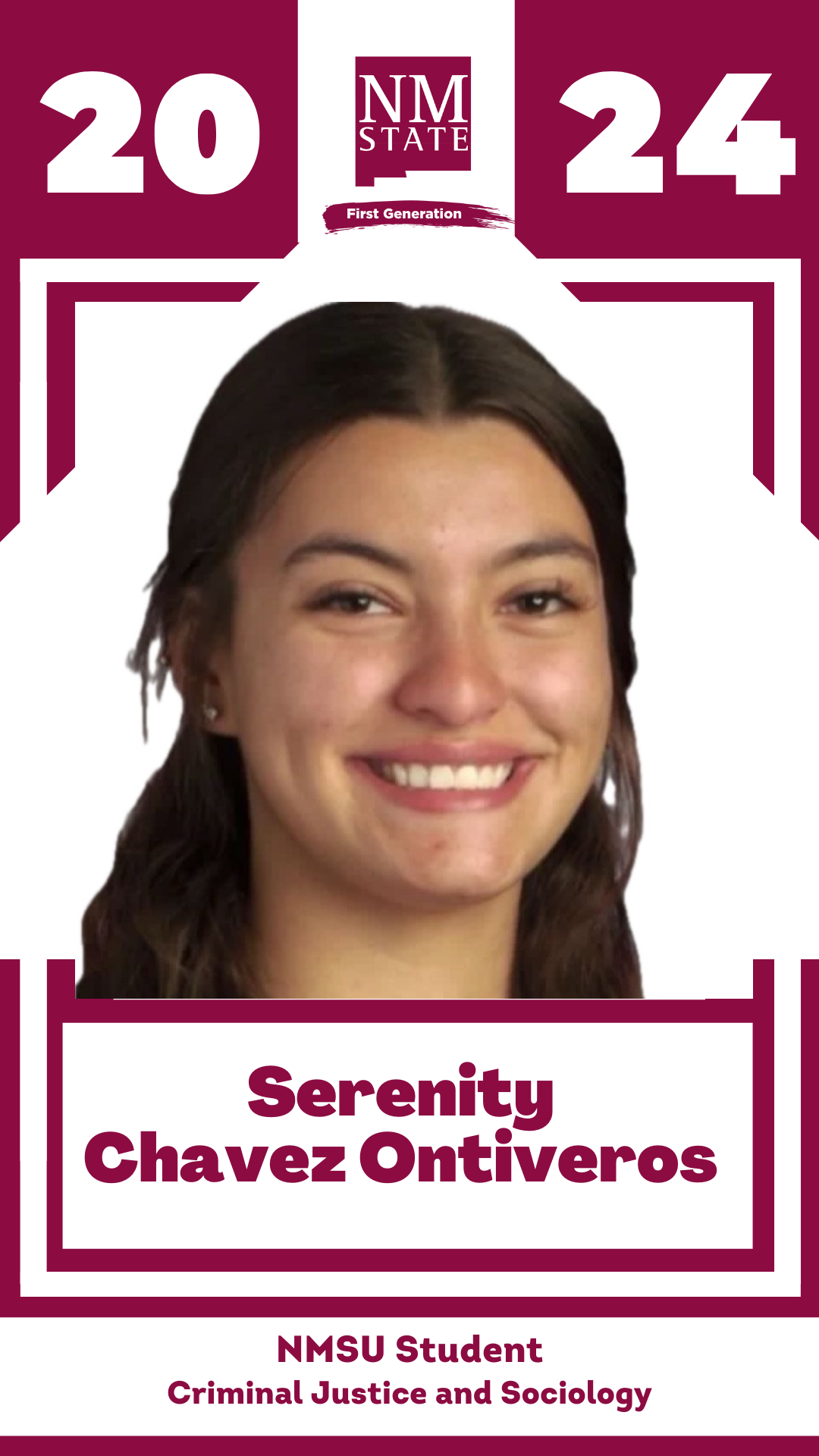 Serenity Chavez Ontiveros.